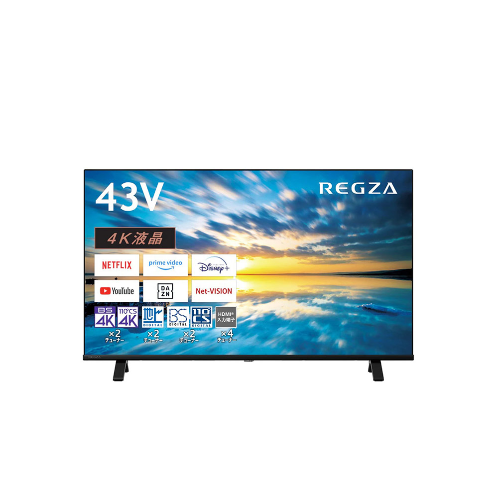 REGZA REGZA 43インチ 4K画質液晶テレビ 43C350M / レグザ | 家具
