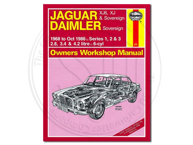 Haynes Manual, Jaguar XJ6, XJ, Sovereign and Daimler Sovereign