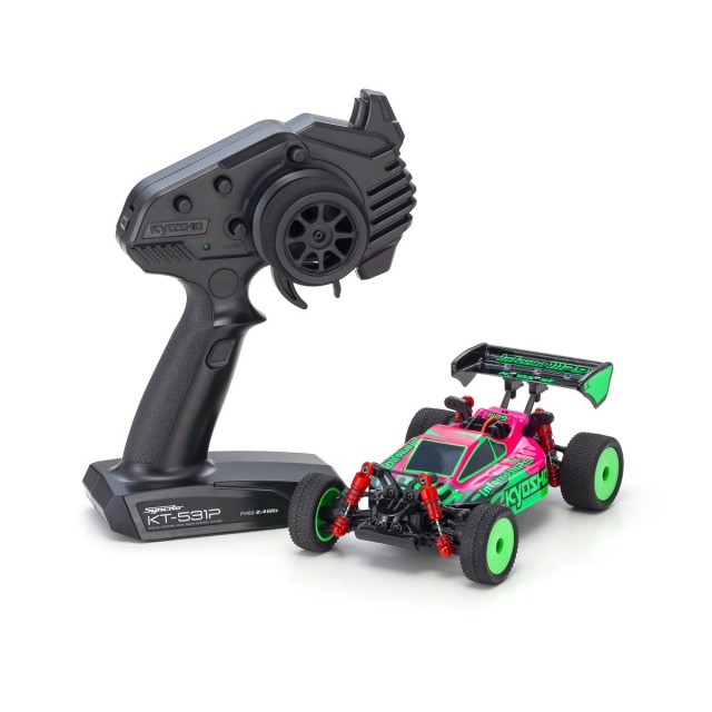 MB-010 インファーノ MP9 TKI3 ピンク/グリーン レディセット(ミニッツ