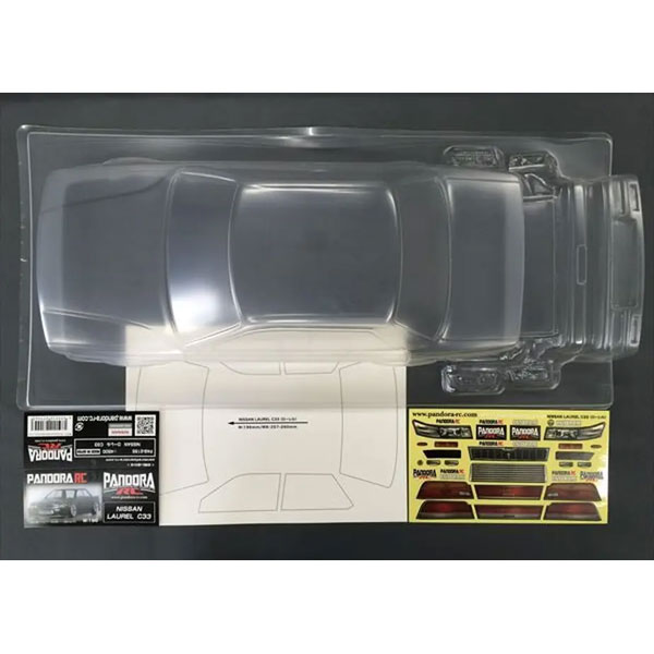 NISSAN ローレル C33 ボディ [PAB-3155] - スーパーラジコン