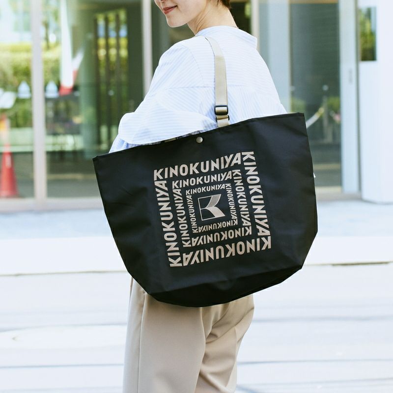 紀ノ国屋 アジャスタブルストラップバッグ ブラック | 紀ノ国屋 公式