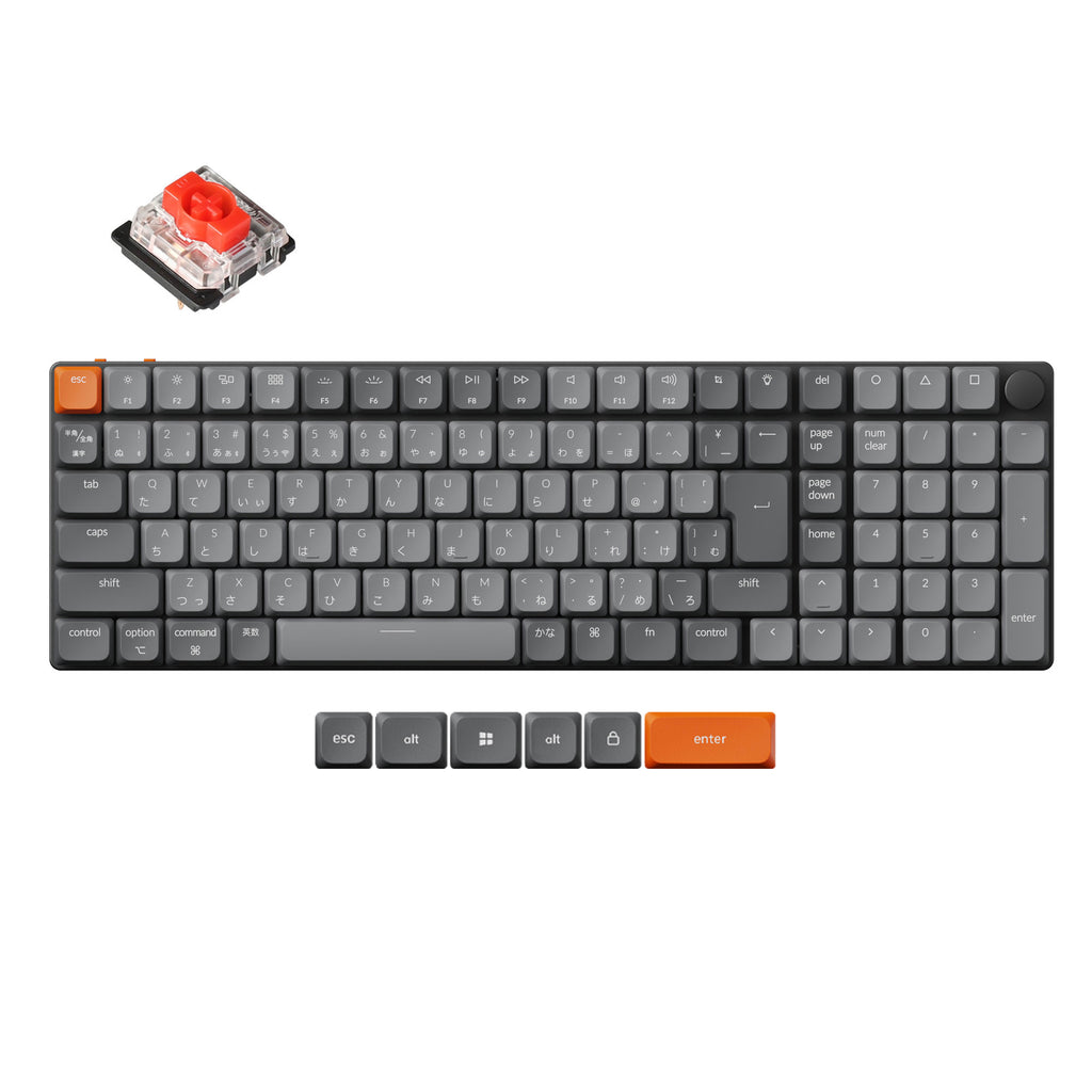 Keychron K17 Max QMK/VIA ワイヤレス カスタム・メカニカルキーボード