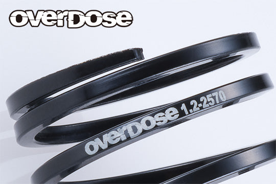 4Edge Shock Spring (1.2 dia, 6.0~8.5) 25mm Length [OVERDOSE