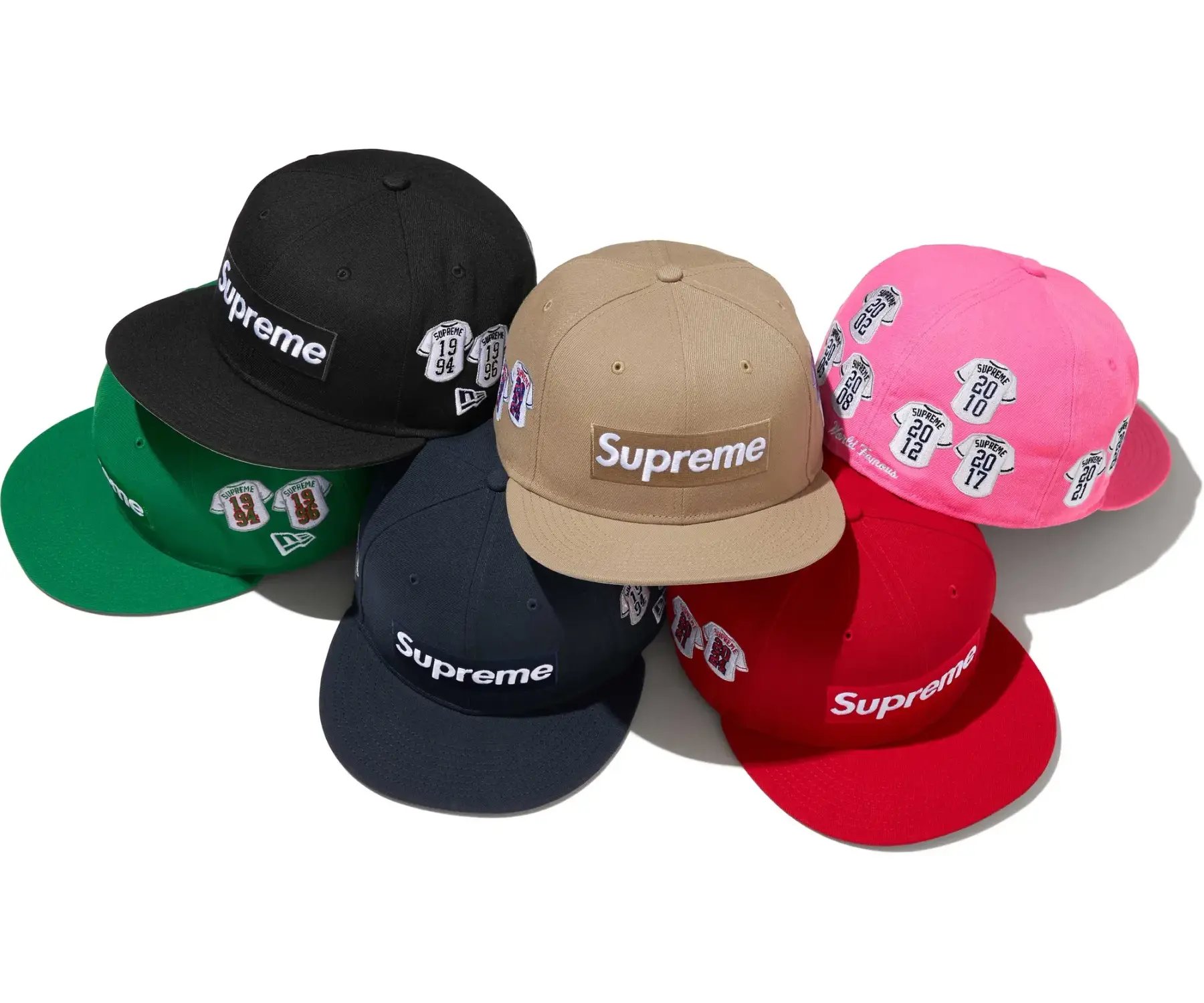 Jerseys Box Logo New Era® | Supreme 24fw