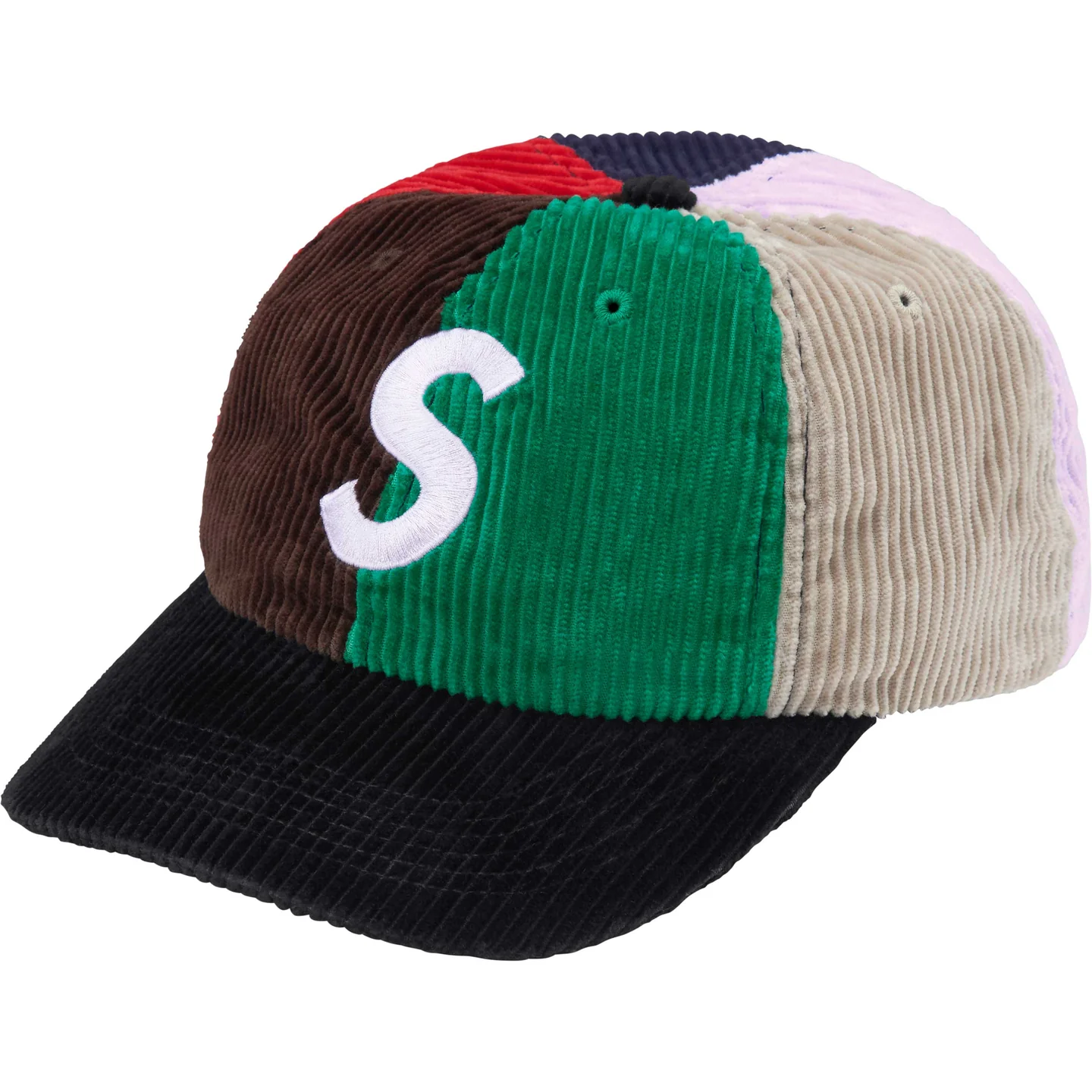 Corduroy S Logo 6-Panel | Supreme 24fw