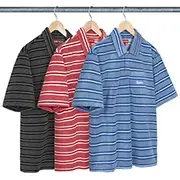 Stripe Terry S/S Polo | Supreme 24ss