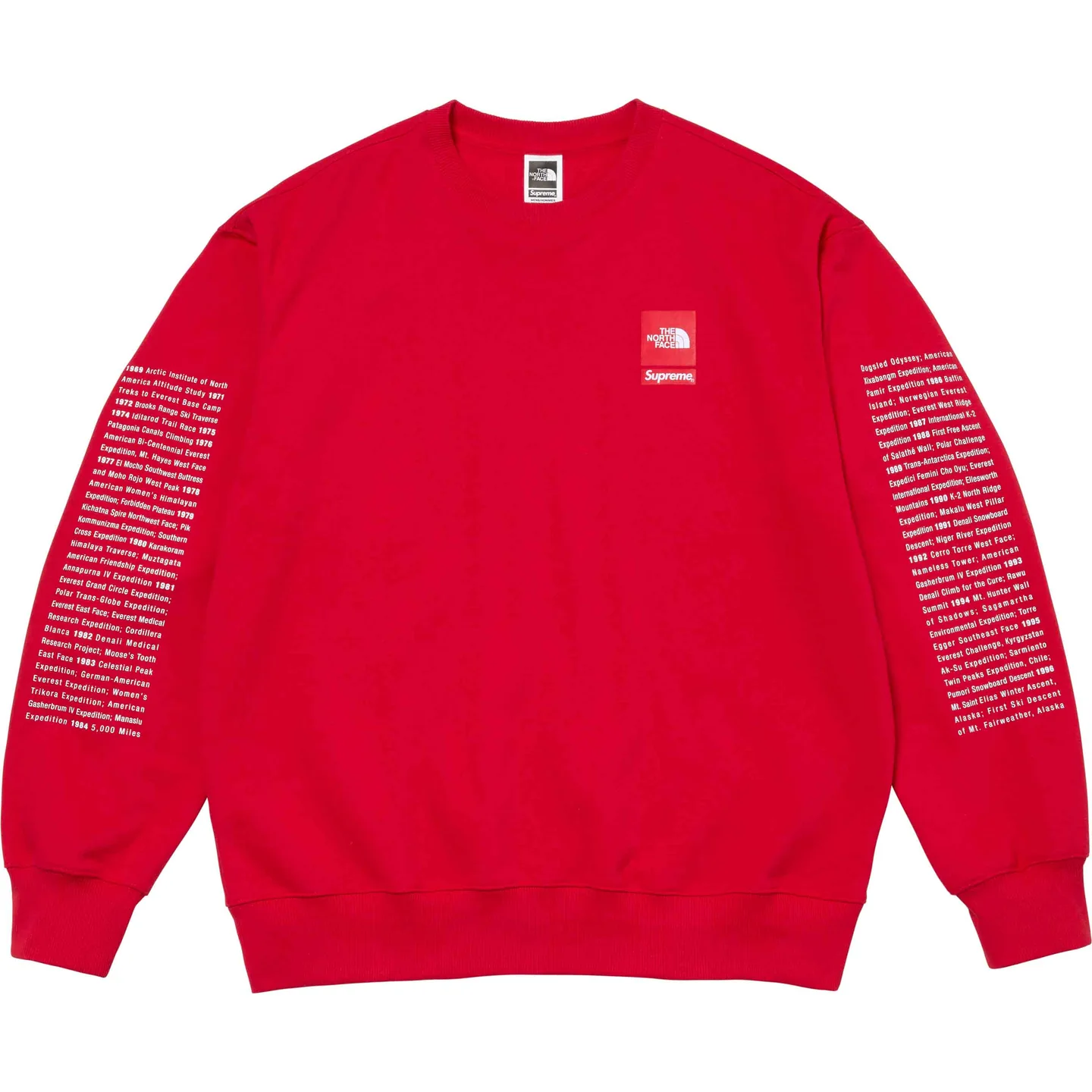 Supreme®/The North Face® Crewneck | Supreme 24ss