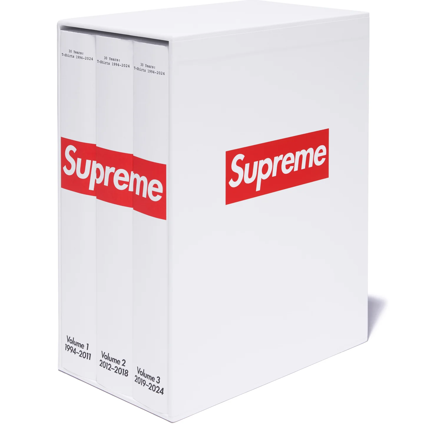 Supreme 30 Years: T-Shirts 1994-2024 Book (3-Volumes) | Supreme 24ss
