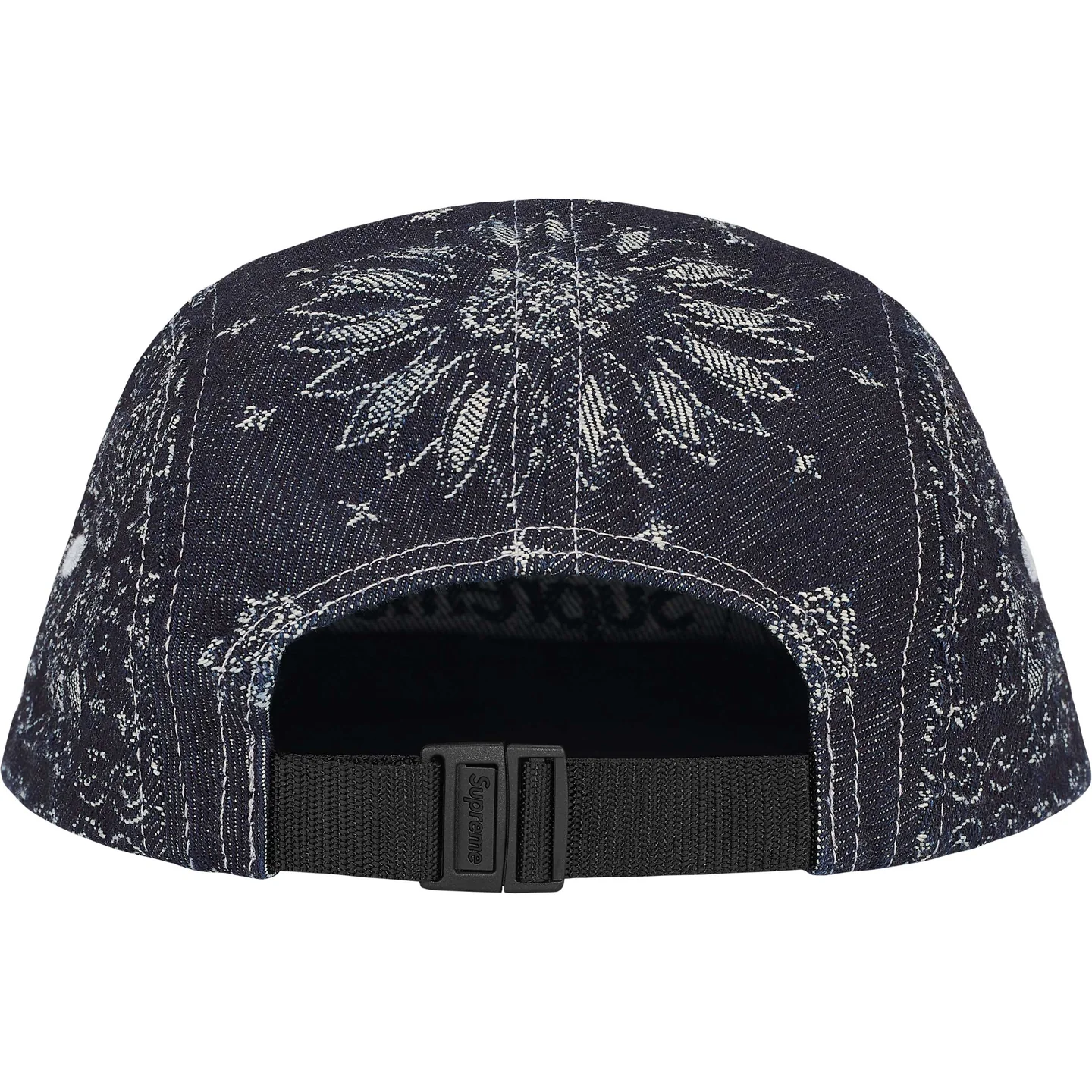 Bandana Jacquard Denim Camp Cap | Supreme 25ss
