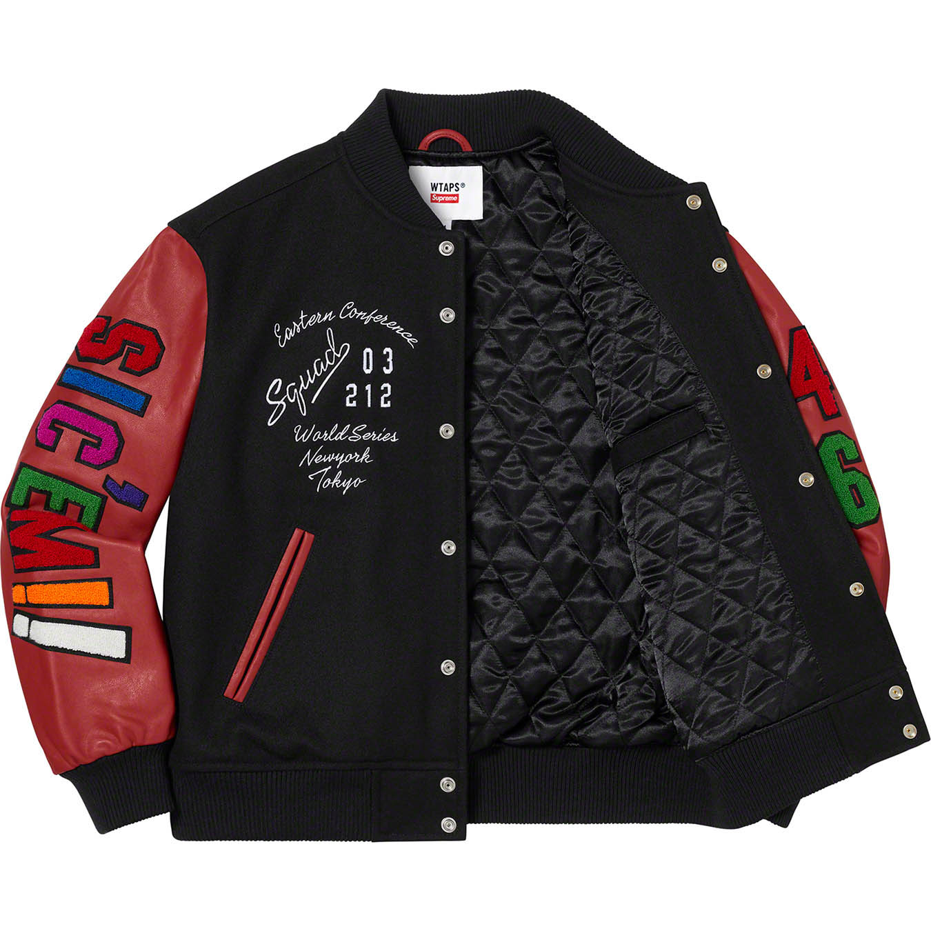 Supreme®/WTAPS® Varsity Jacket | Supreme 21fw