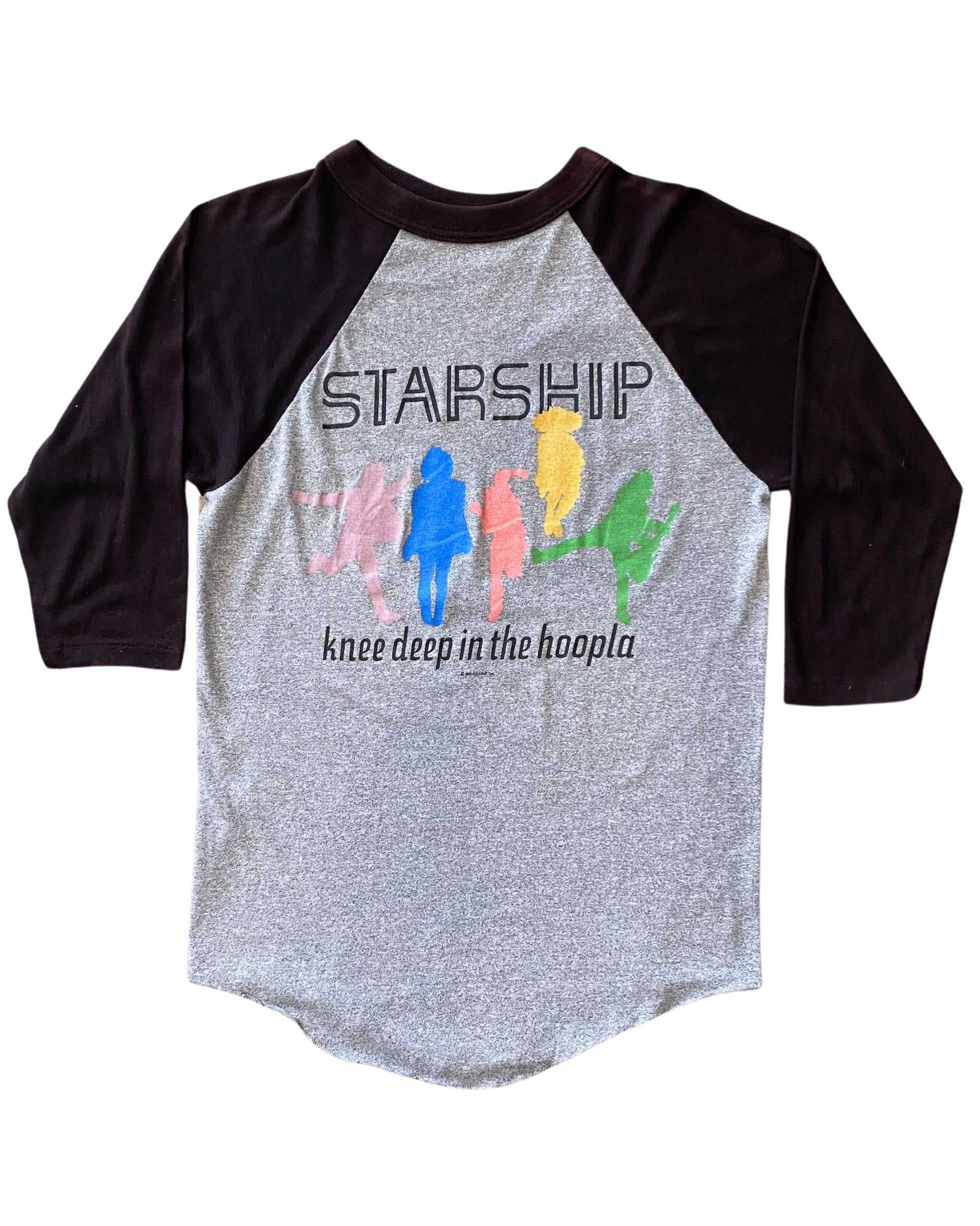 Vintage 1986 Starship Hoopla Tour Jersey – Soft Cotton Band Tee