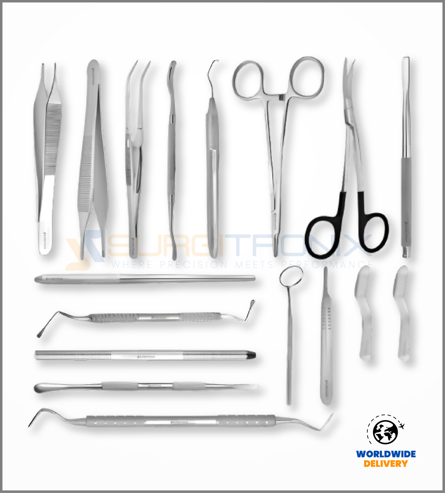 歯科手術セット：歯科器具