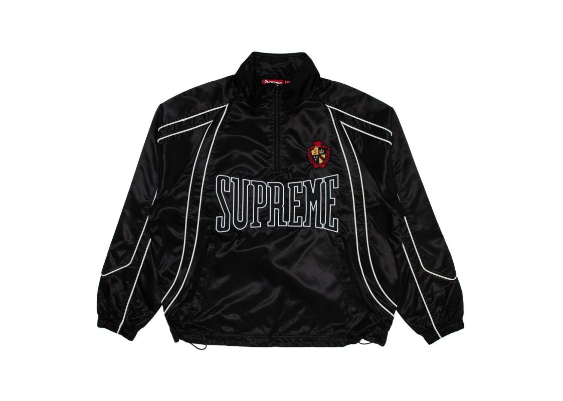 Supreme Satin Piping Pullover Black | SS25J51-BLACK | sutore - Buy
