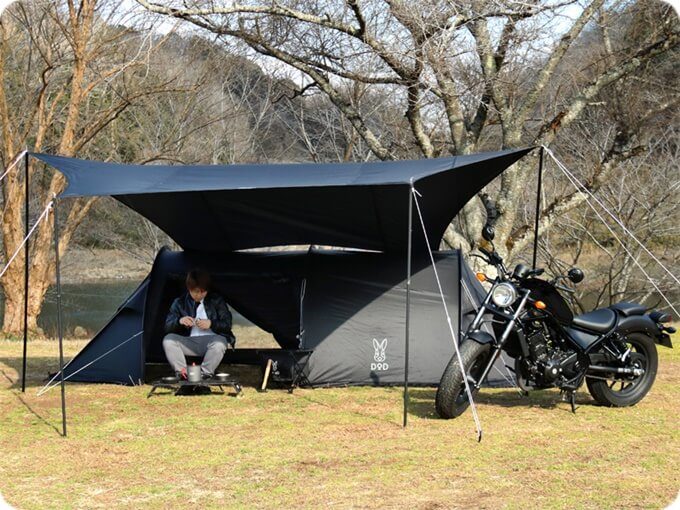 3月7日緊急発売】カマボコテントソロUL～ソロカマTCの兄弟はバイクに