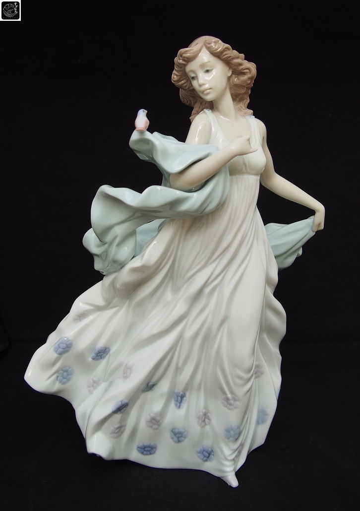 リヤドロ フィギュリン 夏のセレナーデ 訳有り リヤドロ フィギュリン