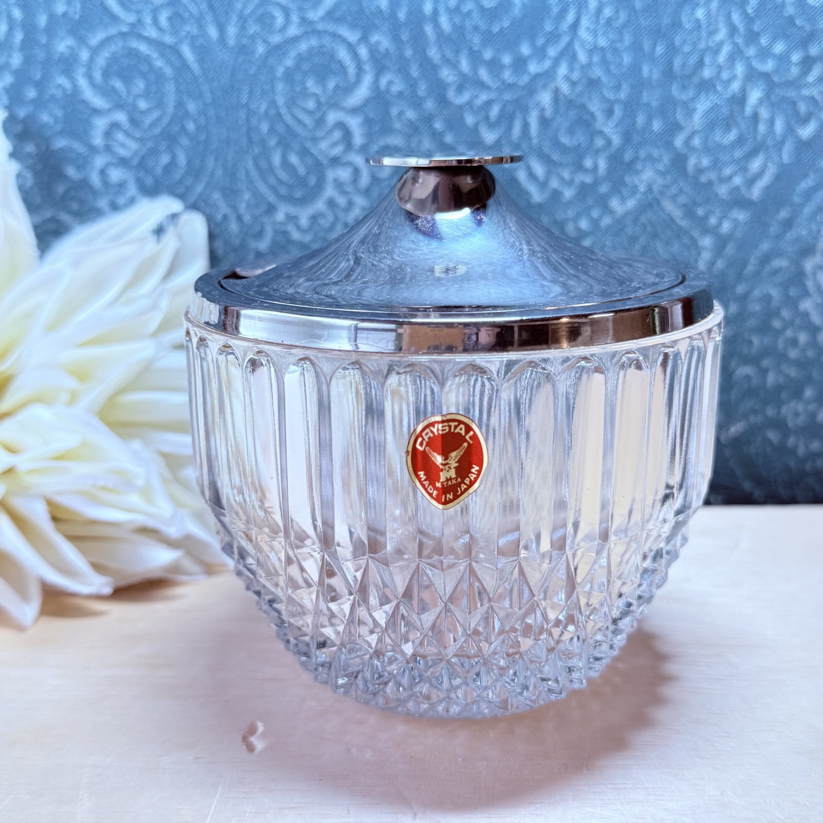 純喫茶 M－TAKAエムタカクリスタルガラスシュガーポット 業務用