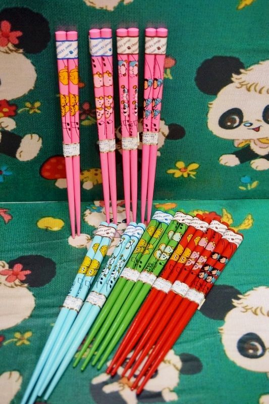 レトロ箸 chopsticks.junior 子供箸 16．5cm カラー4種絵柄4種 H206
