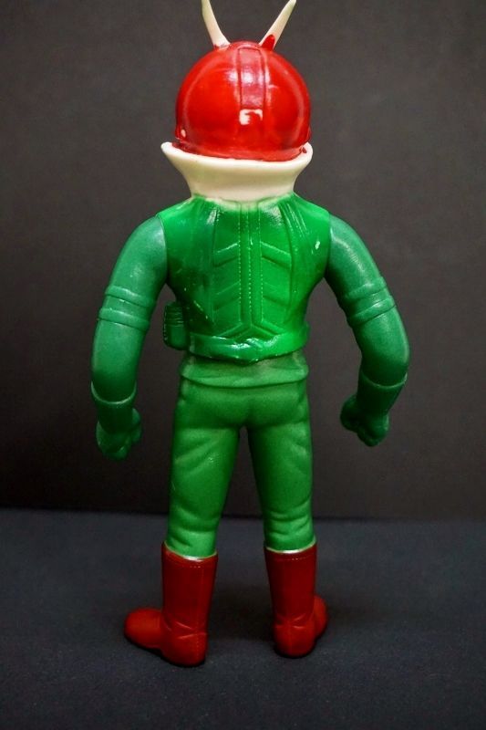 ポピー 仮面ライダーV3 ミニソフビ 高さ14cm 石森プロ 東映 OM384