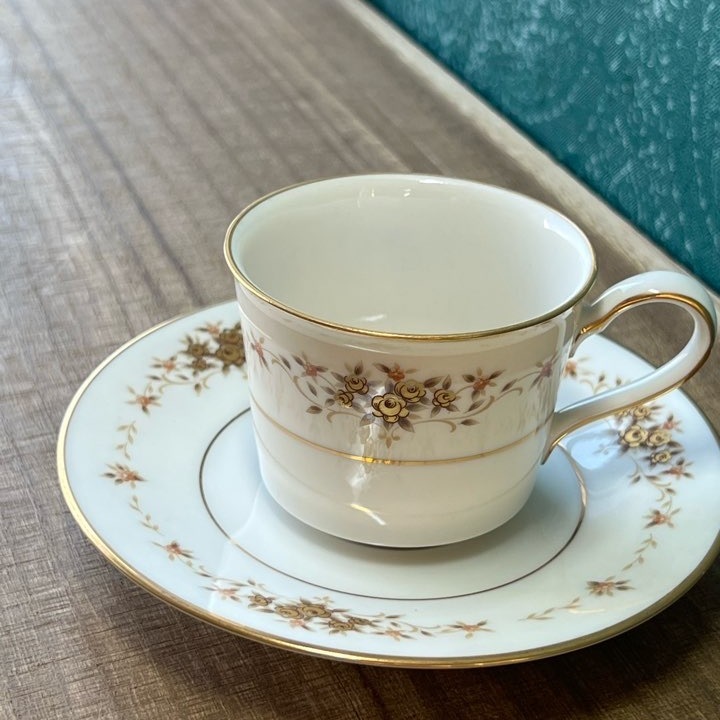 希少】オールノリタケ デミタスセット ティーポット カップ ソーサー6