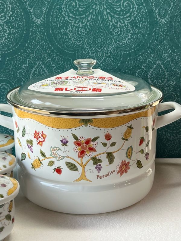 EJIRY エジリーパラダイス 蒸し兼用鍋 いろいろな料理の下ごしらえにも