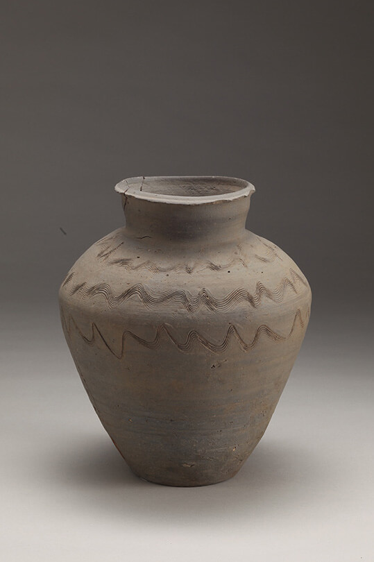 双耳壺 ｜ 珠洲焼