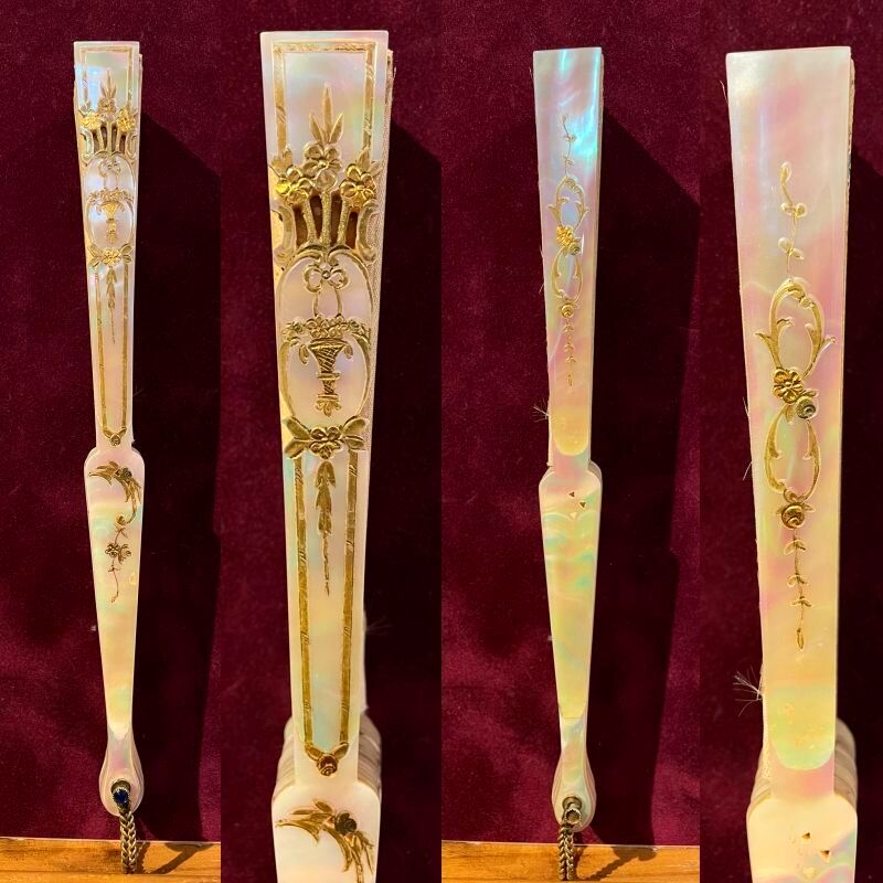 エヴァンタイユ フランス19世紀 サイン入り ／マザー・オブ・パール